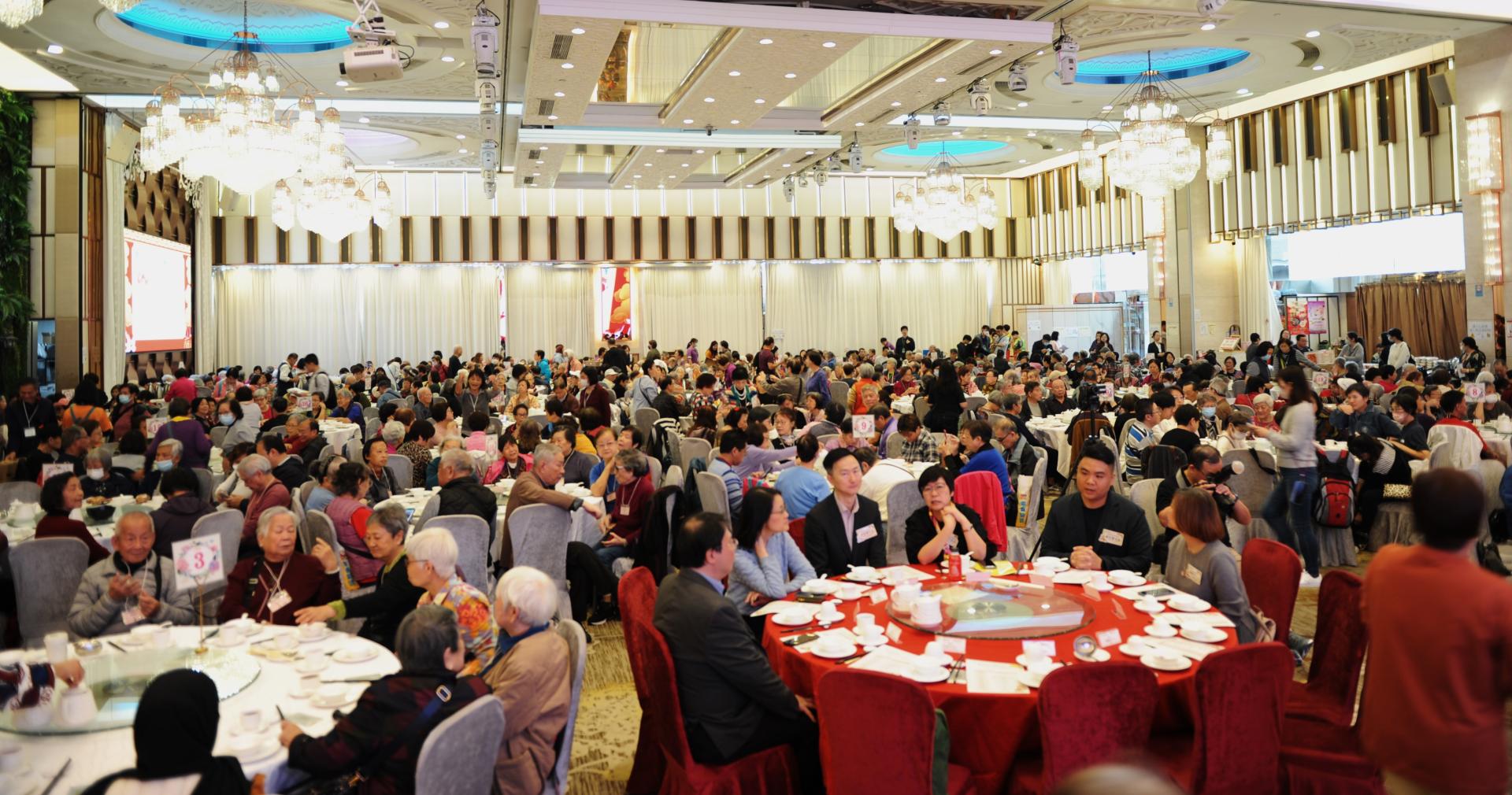 真光長者地區中心 長者團年飯 2023年11月