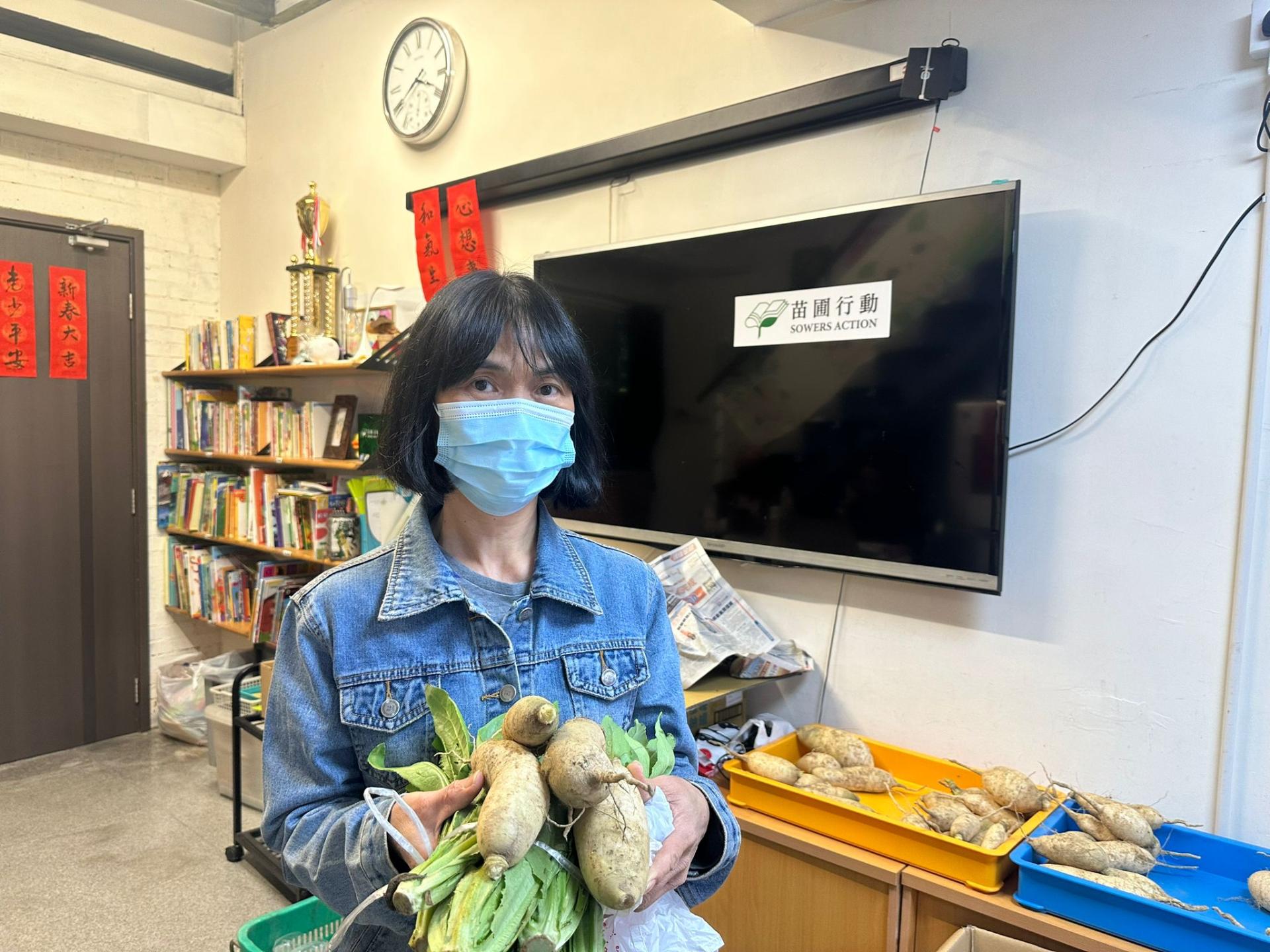 「耆樂綠融融」有機農場耕種及蔬菜捐贈